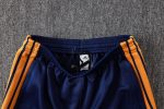 Real Madrid 26/27 Long Zipper Jacket Navy Blue with White Sleeves - 图片 4