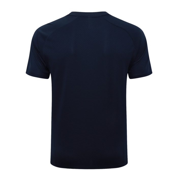 Real Madrid Short Sleeve Training Top in Turquoise with Green Trim - 图片 7