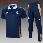 Real Madrid 24/25 Polo Shirt Light Blue