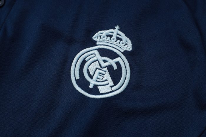 Real Madrid 24/25 Polo Shirt Light Blue - 图片 5