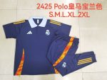 Real Madrid 24/25 Polo Shirt Light Blue - 图片 9