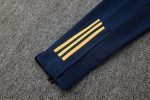 Real Madrid 24/25 Long Zipper Jacket Navy Blue - 图片 2