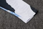 Real Madrid 24-25 Half-Zip Jacket Blue White Yellow Splatter - 图片 4