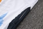 Real Madrid 24/25 Blue White Yellow Splatter Long Zip Jacket - 图片 4