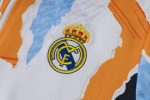 Real Madrid 24/25 Blue White Yellow Splatter Long Zip Jacket - 图片 5