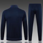 Real Madrid 24/25 Long Zip Jacket in Royal Blue with White Trim - 图片 2