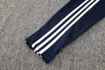 Real Madrid 24/25 Long Zip Jacket in Royal Blue with White Trim - 图片 4