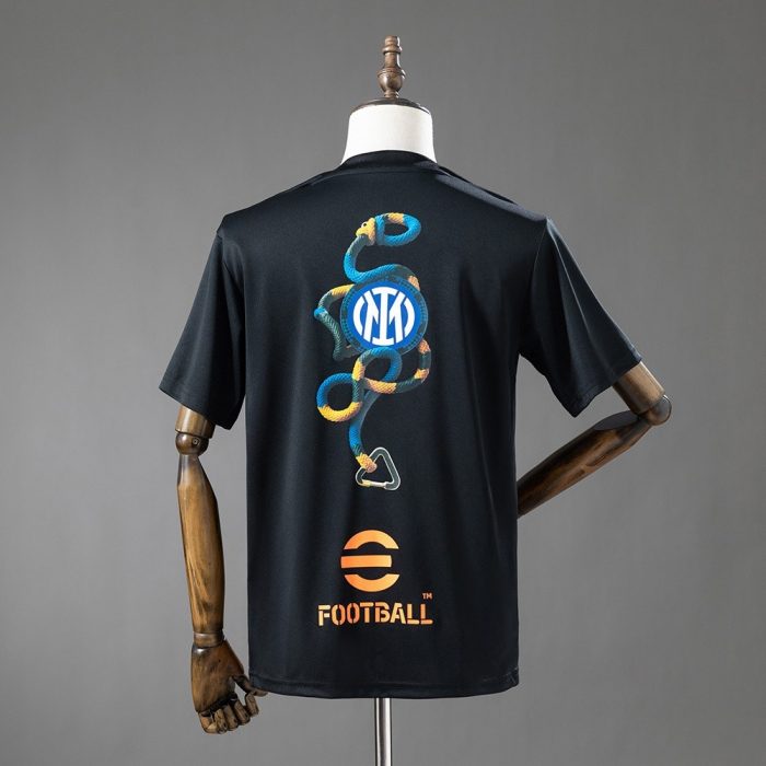 Inter Milan 25/26 Pre-Match Black Jersey - 图片 2