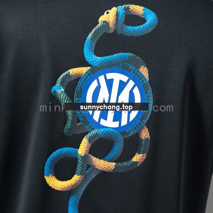 Inter Milan 25/26 Pre-Match Black Jersey - 图片 4