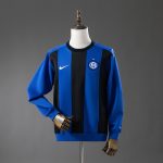 Inter Milan 25/26 Long-sleeved Sweatshirt - Dark Blue & Black