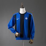 Inter Milan 25/26 Long-sleeved Sweatshirt - Dark Blue & Black - 图片 2