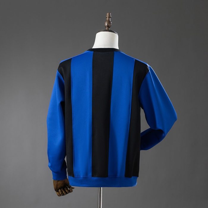 Inter Milan 25/26 Long-sleeved Sweatshirt - Dark Blue & Black - 图片 3