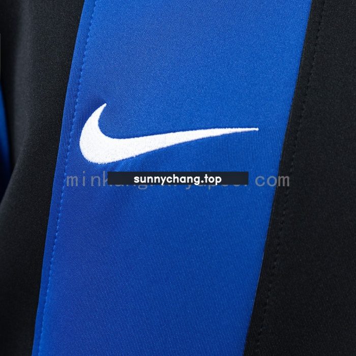 Inter Milan 25/26 Long-sleeved Sweatshirt - Dark Blue & Black - 图片 6