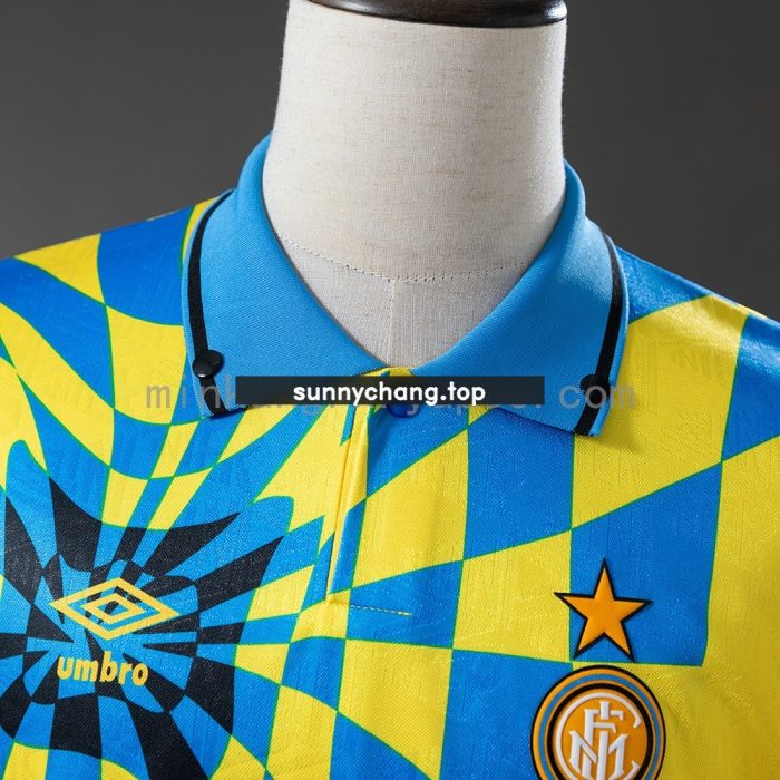 Inter Milan 1992-1994 Third Away Retro Jersey - 图片 8