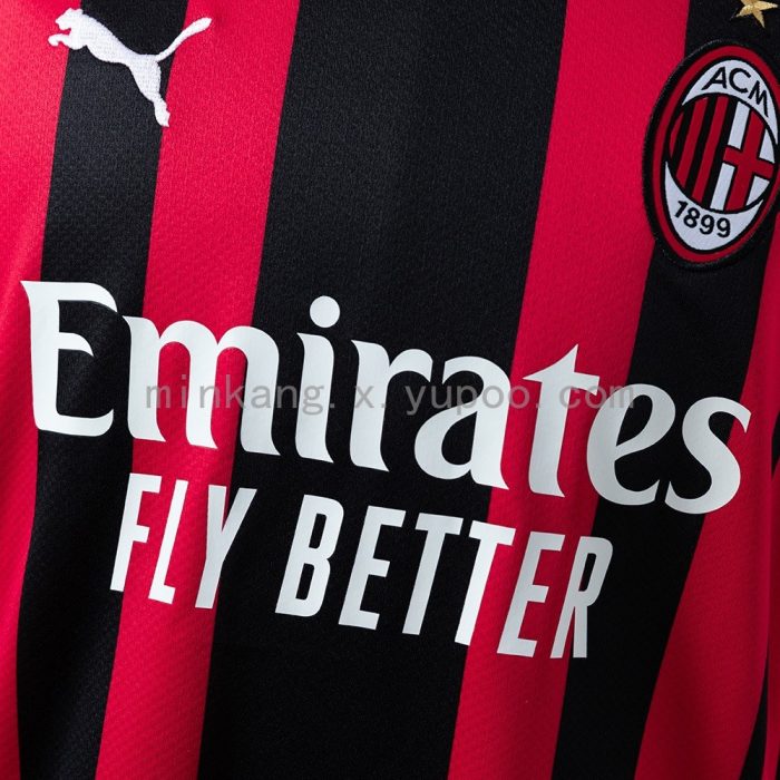 AC Milan 21/22 Home Retro Jersey - 图片 8