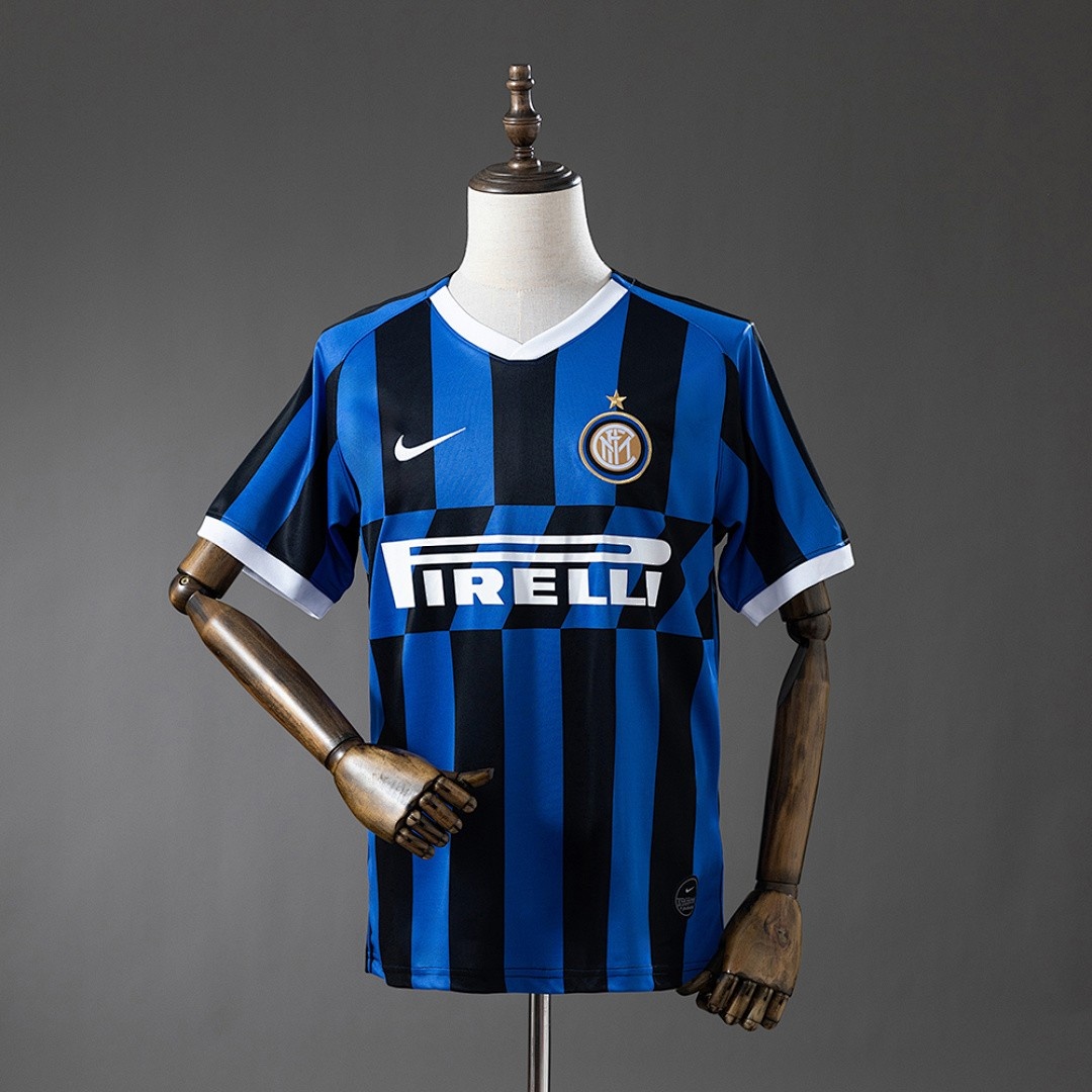 JER-5593_1 Inter Milan 19/20 Home Retro Jersey - 图片 1