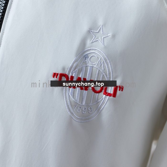 AC Milan Co-branded Windbreaker - White - 图片 8