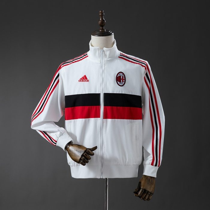 AC Milan Windbreaker - White - 图片 3