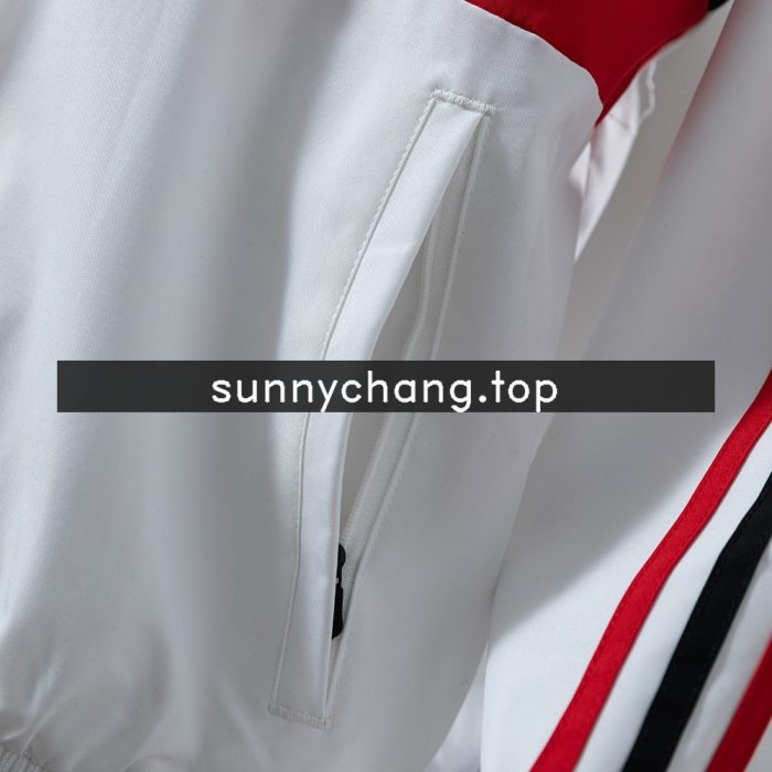AC Milan Windbreaker - White - 图片 4