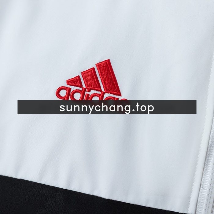 AC Milan Windbreaker - White - 图片 7