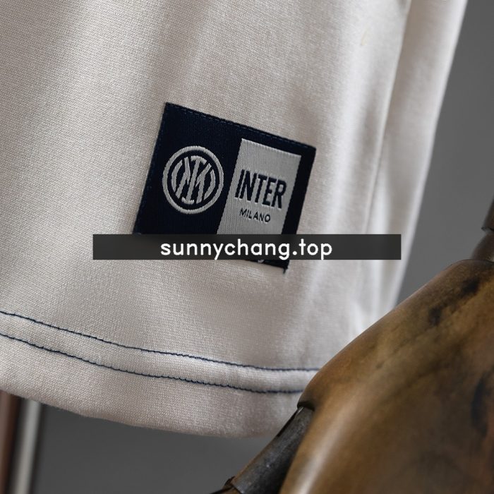 Inter Milan 25/26 Baseball Jersey - Beige - 图片 2