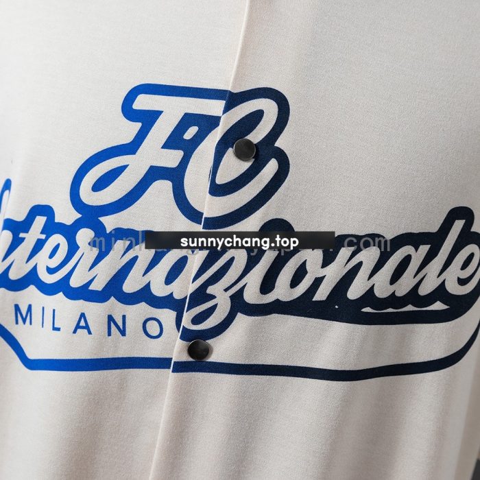 Inter Milan 25/26 Baseball Jersey - Beige - 图片 5