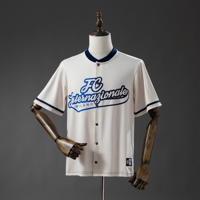 Inter Milan 25/26 Baseball Jersey - Beige - 图片 8