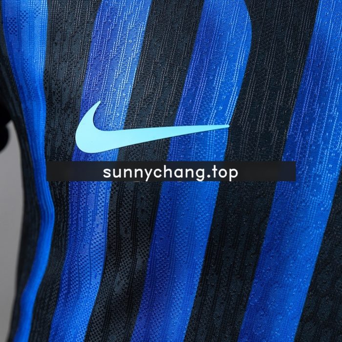 Inter Milan 25/26 Home Long-Sleeve Player Version Jersey - 图片 7
