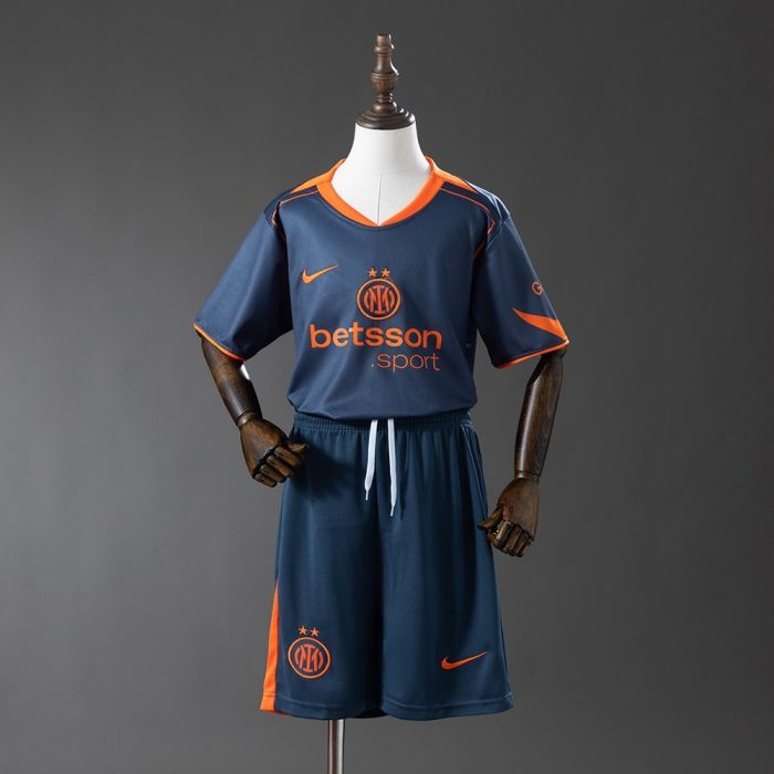 Inter Milan 25/26 Third Away Kids Kit Jersey - 图片 3