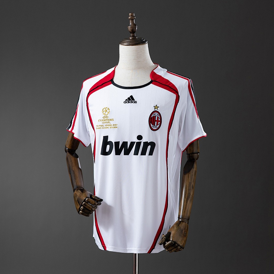 JER-5618_1 AC Milan 2006/2007 Away Retro Shirt - 图片 1