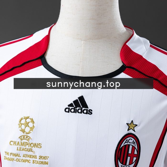 AC Milan 2006/2007 Away Retro Shirt - 图片 7