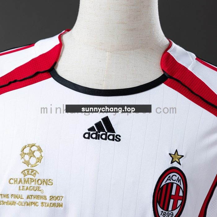 AC Milan 06/07 Away Retro Long Sleeve Jersey - 图片 9