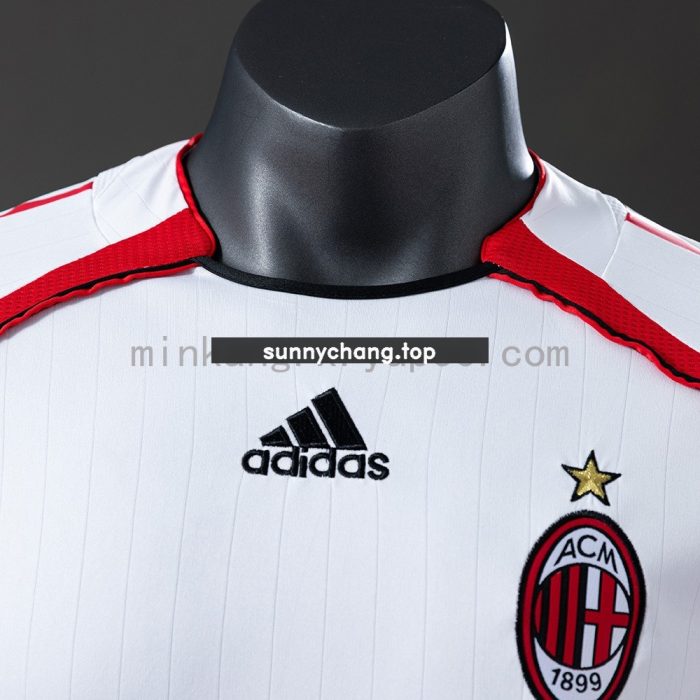AC Milan 2006-2007 Away Player Version Jersey - 图片 7