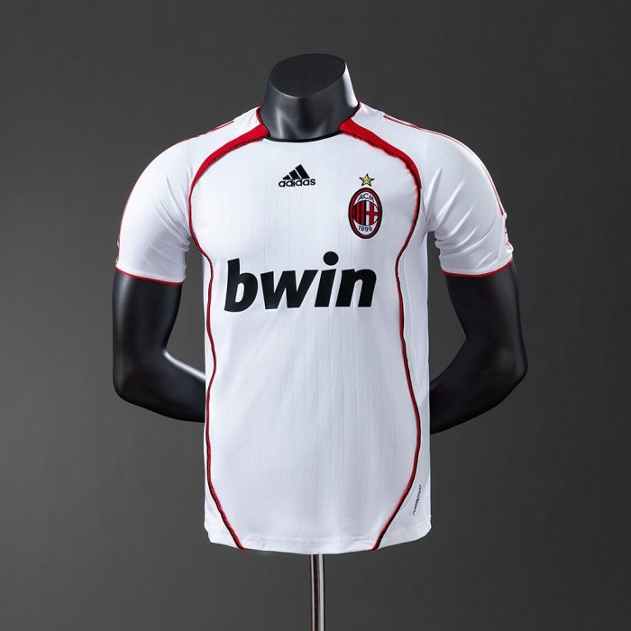 AC Milan 2006-2007 Away Player Version Jersey - 图片 9