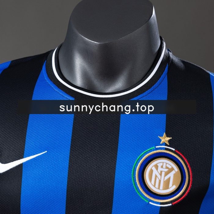 Inter Milan 09/10 Player Version Home Jersey - 图片 7