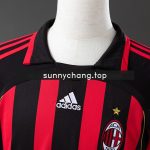 AC Milan 2006-2007 Home Long Sleeve Retro Shirt - 图片 6