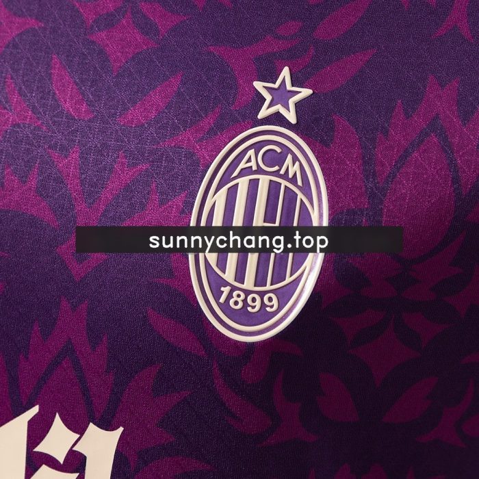 AC Milan 25/26 Player Version Special Edition - Purple Jersey - 图片 5
