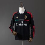 AC Milan 2011-2012 Away Long Sleeve Retro Jersey - 图片 9