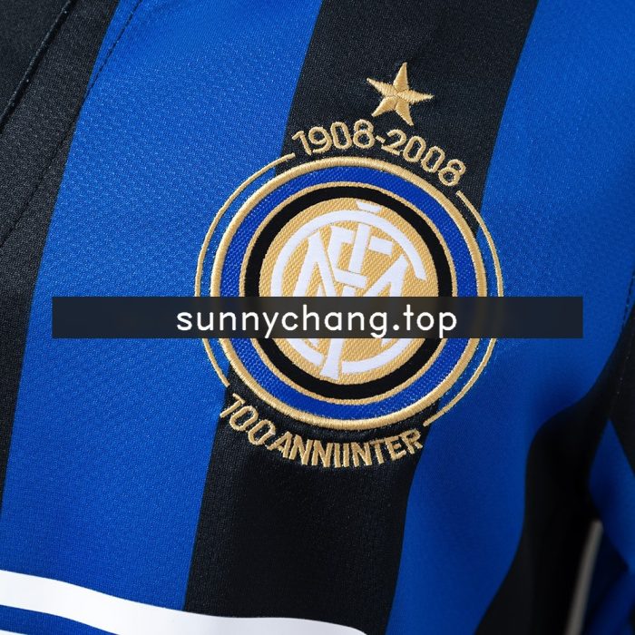 Inter Milan 07/08 Home Retro Jersey - 图片 5