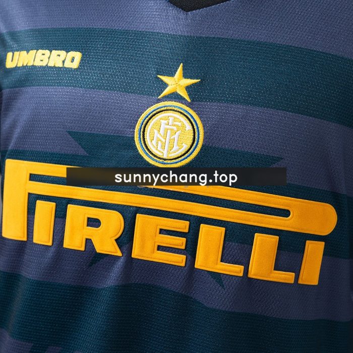Retro 1997-1998 Inter Milan Away Jersey - 图片 5
