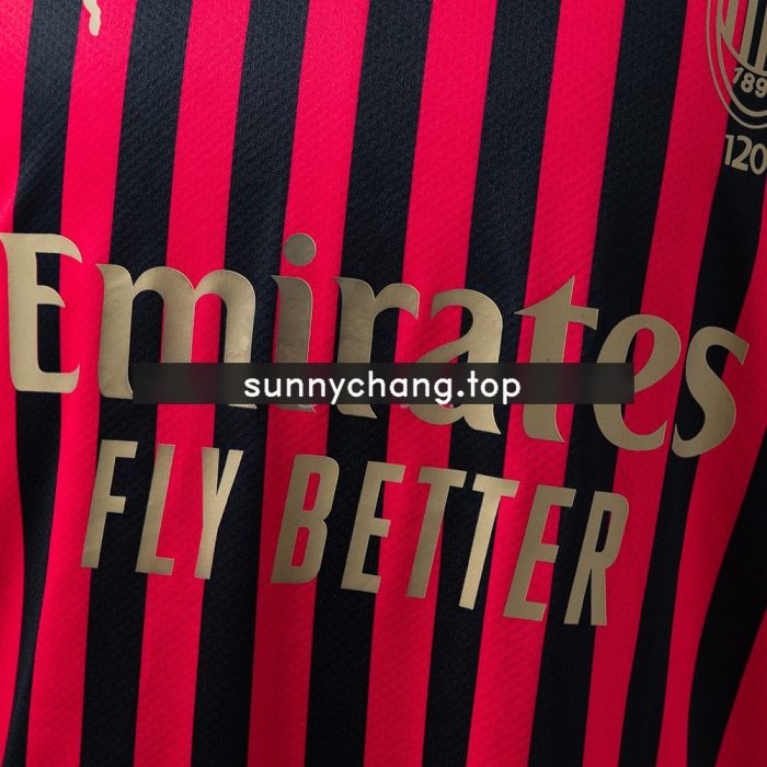 AC Milan 120th Anniversary Retro Jersey - 图片 6