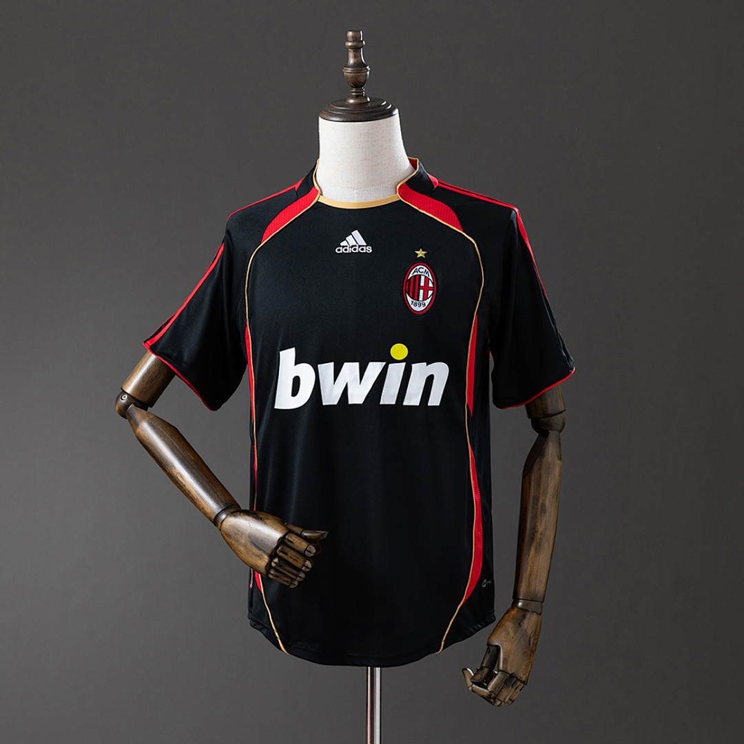 JER-5648_1 AC Milan 2006/2007 Third Away Retro Jersey - 图片 1