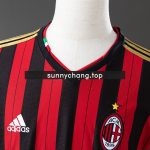 AC Milan 2013/14 Home Retro Long Sleeve Jersey - 图片 6