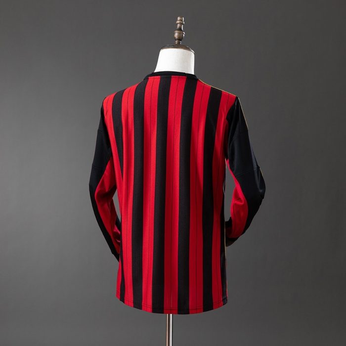 AC Milan 2013/14 Home Retro Long Sleeve Jersey - 图片 7