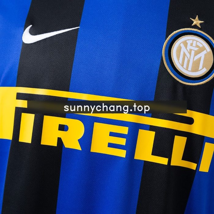 Inter Milan 2008/2009 Home Retro Shirt - 图片 6