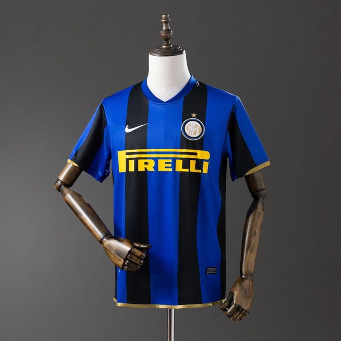 Inter Milan 2008/2009 Home Retro Shirt - 图片 9