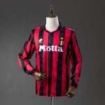AC Milan 1993/1994 Home Long Sleeve Jersey