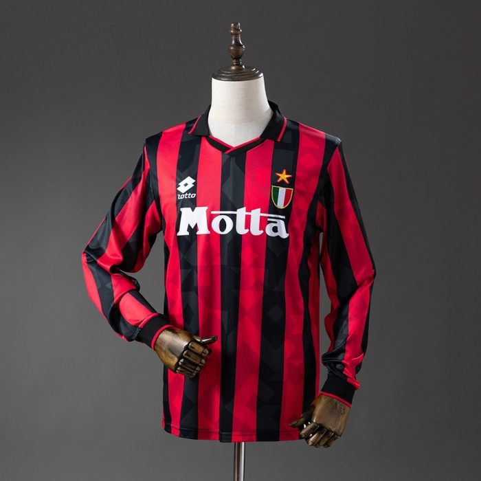 AC Milan 1993/1994 Home Long Sleeve Jersey - 图片 8