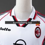 AC Milan 1997-1998 Away Retro Jersey - 图片 6