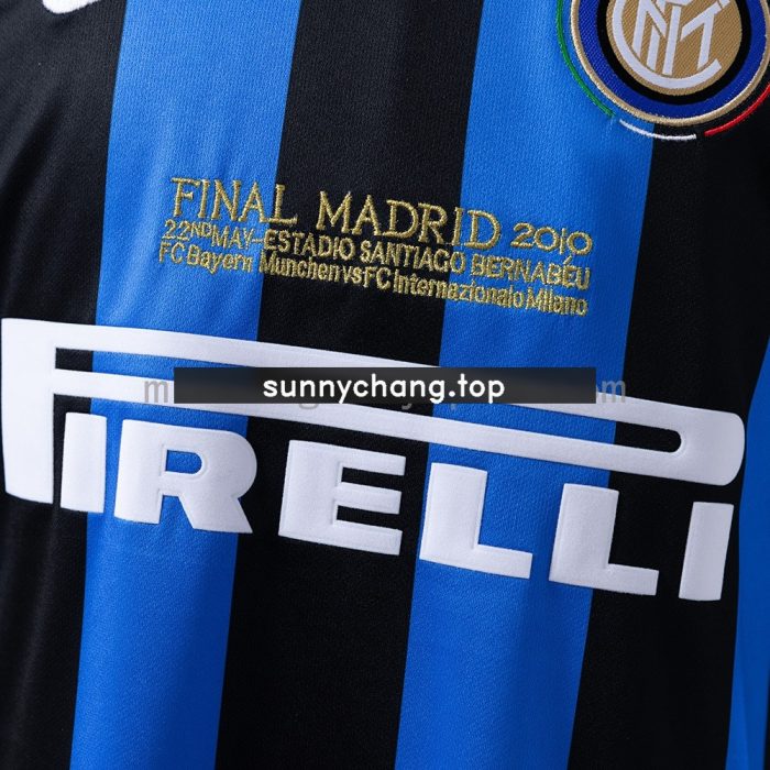 Inter Milan 09/10 Home Retro Shirt - 图片 6